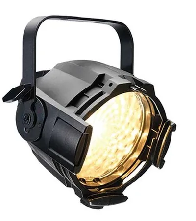 ETC 750 watt open face PAR fixture with yoke