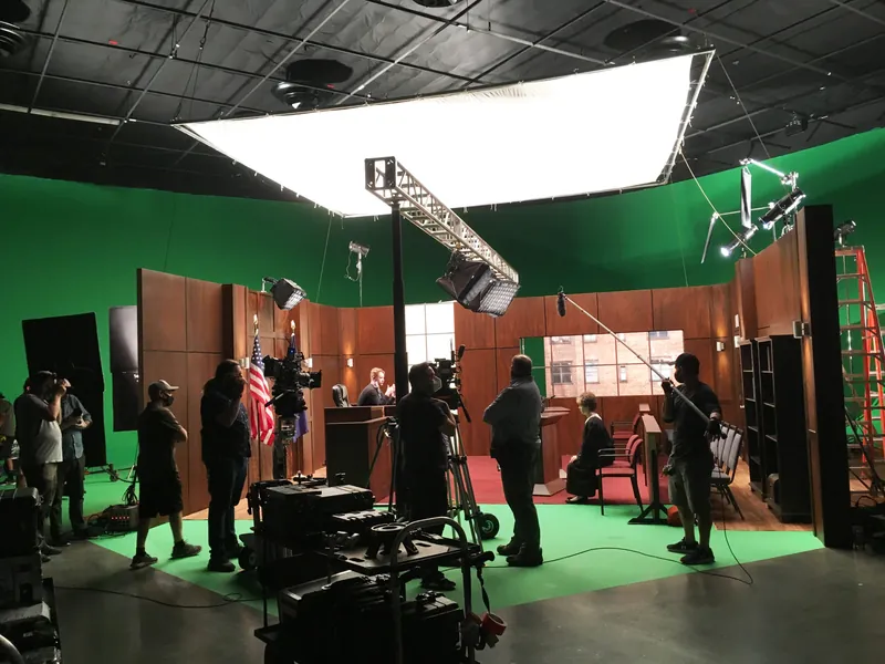 Green screen stage