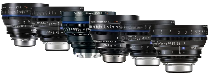 Zeiss PL prime lens set
