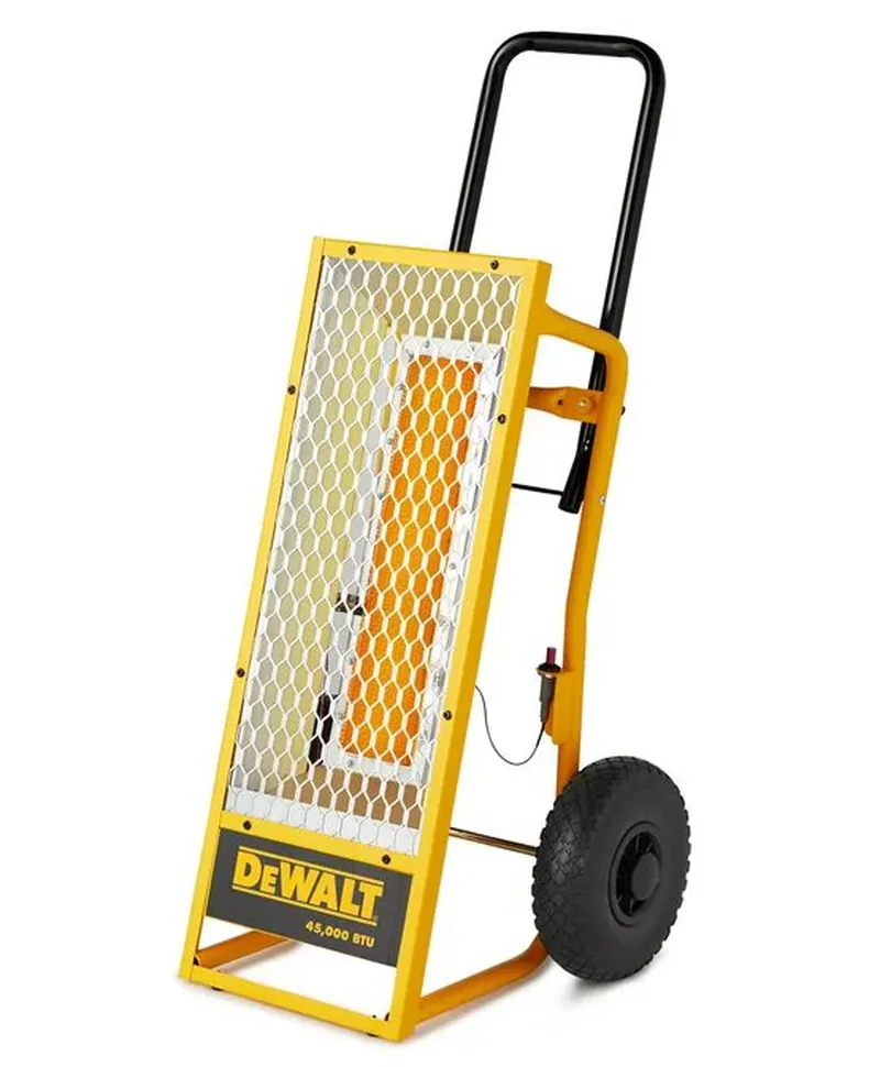 DeWalt 45,000 BTU forced-air propane heater