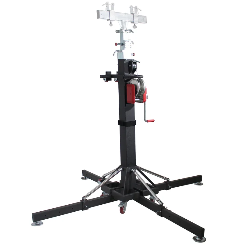 Pro-X XT-CRANK18FT-500 heavy-duty 18 ft lighting crank truss stand