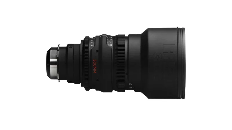 300mm RED PL mount telephoto prime lens