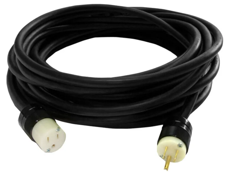 Coiled heavy duty Pro-Grip stinger extension cables