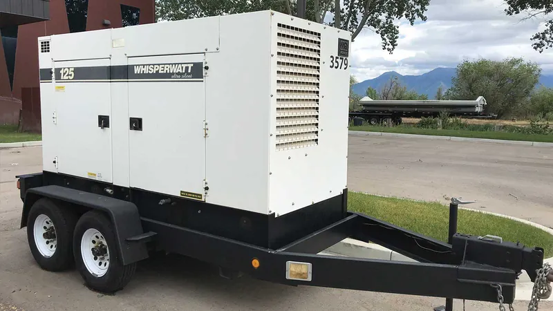Tow-behind generator