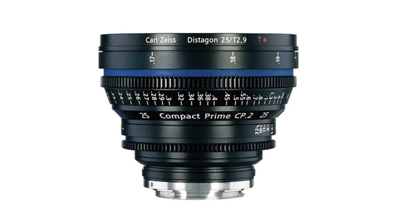 25mm Zeiss PL mount prime cine lens